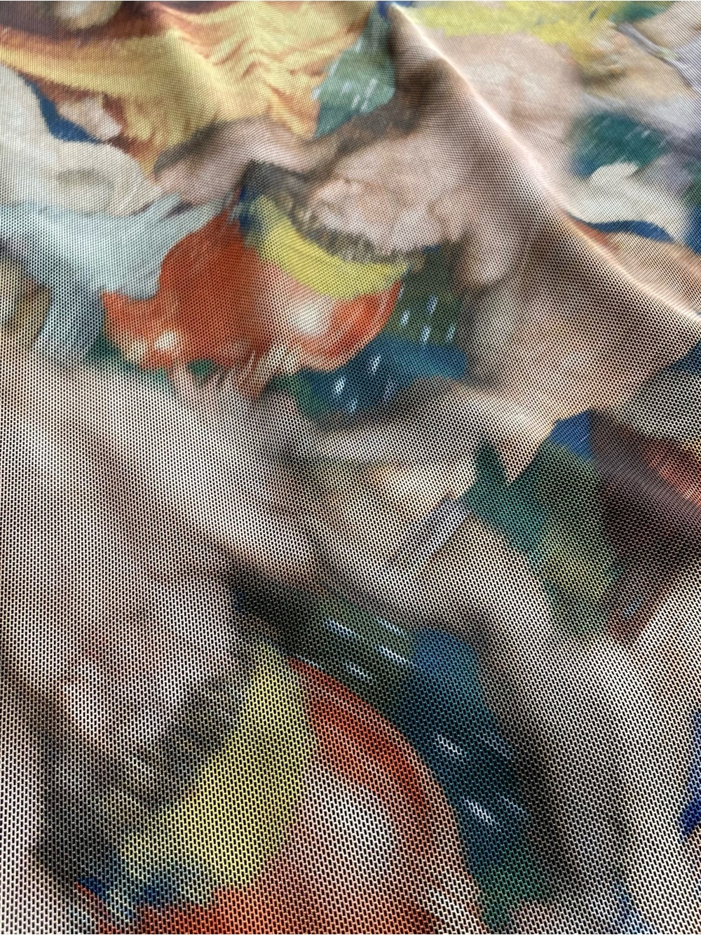 Persaya Blur Angel Cherub Art Skirt size L - Picture 6 of 11
